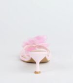 Vacay Ready Flower Strap Stiletto Mules - Image 8