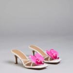 Beauty In The Tropics Flower Strappy Mules