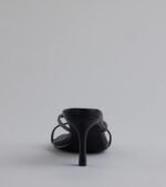 Out And About Strappy Thong Stiletto Mules - Image 8