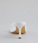 Out And About Strappy Thong Stiletto Mules - Image 4