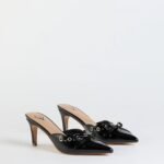 Sweetest Gift Closed Toe Bow Stiletto Pumps