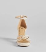 Elevated Strappy Block Heels - Image 7