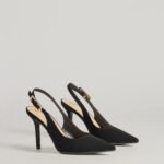 Classically Chic Buckle Slingback Pumps