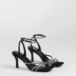 So Icy Rhinestone Kitten Stiletto Heels