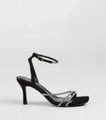 So Icy Rhinestone Kitten Stiletto Heels - Image 2