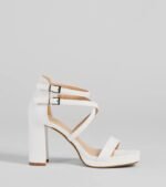 Stylish Steps Strappy Platform Heels - Image 2