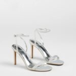 Sparks Fly Glitter Mesh Stiletto Heels