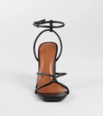 So Elegant Twist Strappy Block Heels - Image 3
