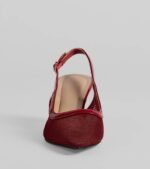 Poised Perfection Pointy Kitten Heel Pumps - Image 3