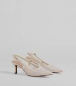 Poised Perfection Pointy Kitten Heel Pumps - Image 9