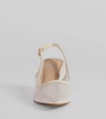 Poised Perfection Pointy Kitten Heel Pumps - Image 11