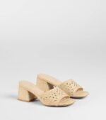 Perfect Pair Cutout Block Heel Mules - Image 5