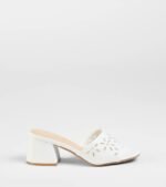 Perfect Pair Cutout Block Heel Mules - Image 2